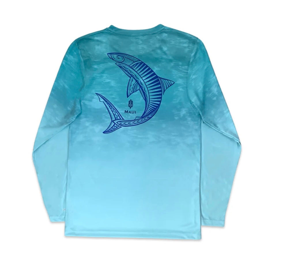 Tiger Shark Sublimated Performance Long Sleeve 808 Clothing Co